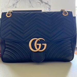 Large Black Gucci Bag